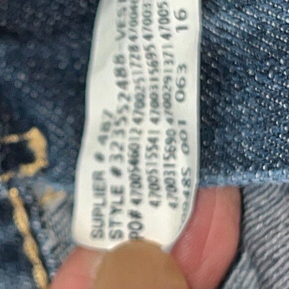 POLO RALPH LAUREN BOYS BLUE JEANS - SIZE 16 SLIM - EXCELLENT / LIKE NEW - Picture 12 of 16